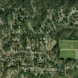 Cahaba Oaks Alabama High Resolution Satellite Map