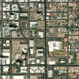 200 East Van Buren Street, Phoenix, AZ Satellite Map