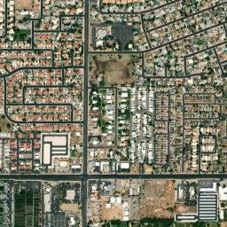 Homestead Arizona High Resolution Satellite Map