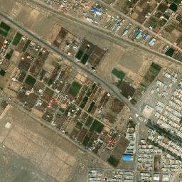 Zavareh map(satellite map)
