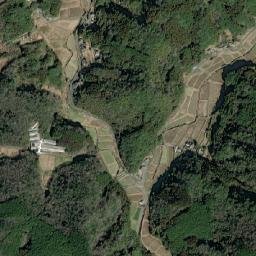 Kitsuki Shi map(satellite map)