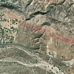 Aguanga map(satellite map)