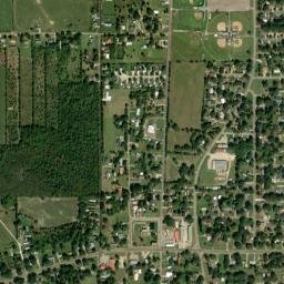 Bowie County map(satellite map)