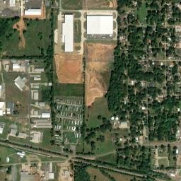 West New Boston Road Nash TX High Resolution Satellite Map