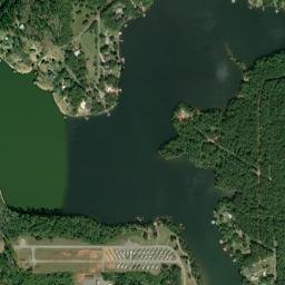 Clear Creek Estates Alabama High Resolution Satellite Map