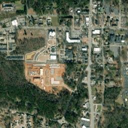 Fayetteville map(satellite map)