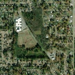 Brooklane Place Alabama High Resolution Satellite Map