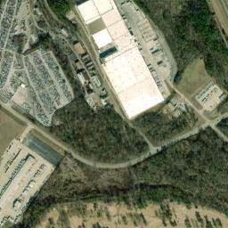 Woodward Alabama High Resolution Satellite Map