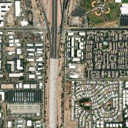 Tempe Cascade Arizona High Resolution Satellite Map