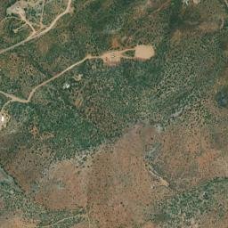 Copper Hill Arizona High Resolution Satellite Map