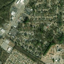 Hudson Gardens Alabama High Resolution Satellite Map