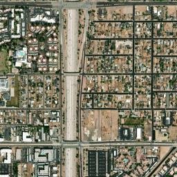 2185 E Howe Ave Tempe AZ 85281 High Resolution Satellite Map