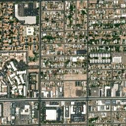 Bonds Trailer Park Arizona High Resolution Satellite Map