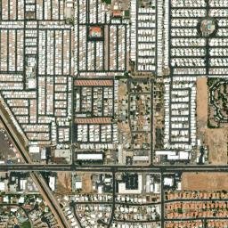 Citrus Gardens Arizona High Resolution Satellite Map