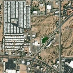 Apache Junction map(satellite map)