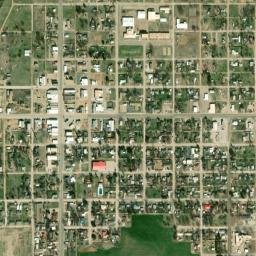 Knox City map(satellite map)