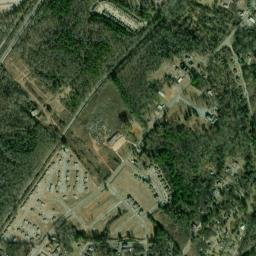 Woodward Junction Alabama High Resolution Satellite Map