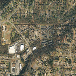 Crest Estates Alabama High Resolution Satellite Map