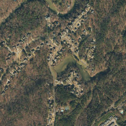 Inverness Point Alabama High Resolution Satellite Map