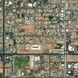 South Phoenix Arizona High Resolution Satellite Map