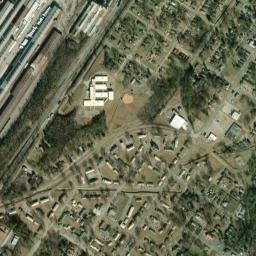 Brickyard Junction Alabama High Resolution Satellite Map