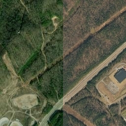 Wheeling Crossroad Alabama High Resolution Satellite Map