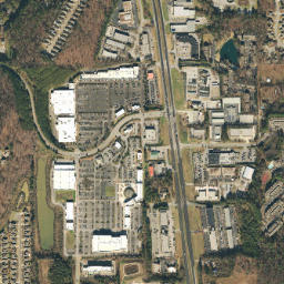 7036-7098 Champion Boulevard, Birmingham High Resolution Satellite Map