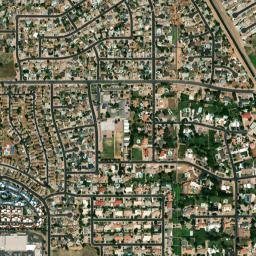 Summer Mesa Arizona High Resolution Satellite Map