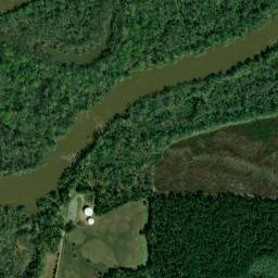 Millers Bluff Arkansas High Resolution Satellite Map