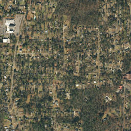 Bluff Park Alabama High Resolution Satellite Map