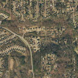 Verdue Knolls Alabama High Resolution Satellite Map