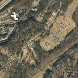 Rocky Ridge Manor Alabama High Resolution Satellite Map