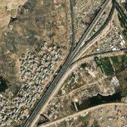 Gherai'at map(satellite map)
