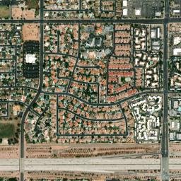Woodland Heights Arizona High Resolution Satellite Map