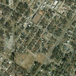 Oakwood Alabama High Resolution Satellite Map