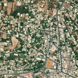 Nabatîyé et Tahta map(satellite map)
