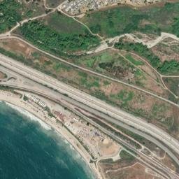 San Onofre California High Resolution Satellite Map