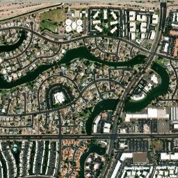 Dobson Shores Arizona High Resolution Satellite Map