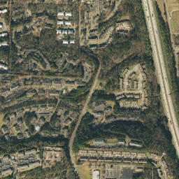 Huntington Park Alabama High Resolution Satellite Map