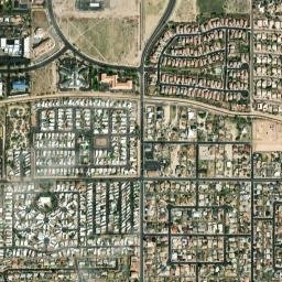 La Montana del Sur Arizona High Resolution Satellite Map