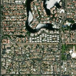 The Lakes Arizona High Resolution Satellite Map