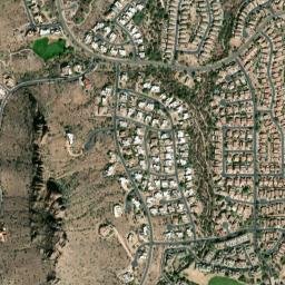 Gold Canyon map(satellite map)