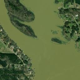 Lake Cove Alabama High Resolution Satellite Map