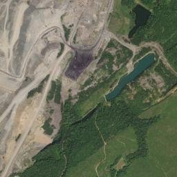 Blue Creek Alabama High Resolution Satellite Map