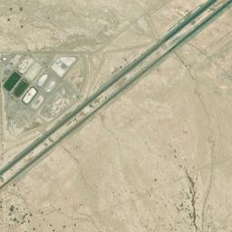 Pope California High Resolution Satellite Map