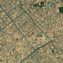 El Oued map(satellite map)