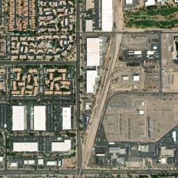 Helena Arizona High Resolution Satellite Map