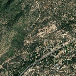 Top-of-the-World Arizona High Resolution Satellite Map