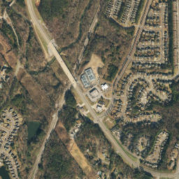 Shades Acres Alabama High Resolution Satellite Map