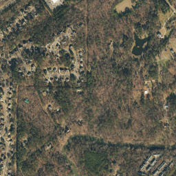 Cahaba River Estates Alabama High Resolution Satellite Map